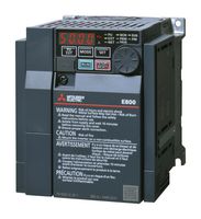 FR-E840-0016-4-60 - Inverter, Induction/Permanent Magnet Motor, 3-Phase, 2.1 A, 380-480 VAC, 750W, IP20, FR-E800 Series - MITSUBISHI