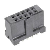 09195106824741 - PCB Receptacle, Board-to-Board, 2.54 mm, 2 Rows, 10 Contacts, Through Hole Mount, SEK Series - HARTING