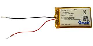 LP103048JU - Rechargeable Battery, 3.7 V, Lithium Ion, 1.45 Ah, Wire Leads - JAUCH