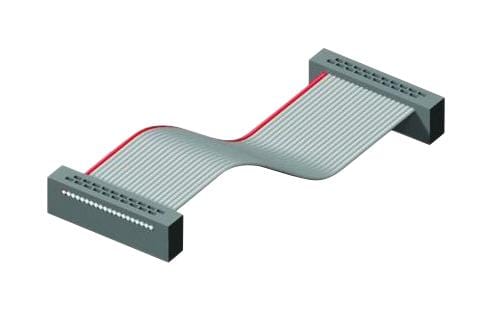 SAMTEC Picoflex and Ribbon FFSD-05-D-06.14-01-N CABLE ASSY, 10P IDC RCPT-RCPT, 156MM SAMTEC 3710547 FFSD-05-D-06.14-01-N