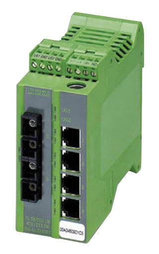 PHOENIX CONTACT Ethernet Switches / Modules FL SWITCH LM 4TX/2FX SM ETHERNET SWITCH, LM 4RJ45/2FO 10/100 PHOENIX CONTACT 2064614 FL SWITCH LM 4TX/2FX SM