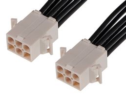 216292-1063 Cable ASSY, 6P WTB Plug-Plug, 23.6" Molex