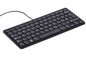 RPI-KEYB (NO)-Black/Grey Keyboard, Black/Grey - Norway, RPI Raspberry-Pi