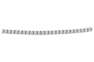 901-11072 Cable Marker, Pre Printed, Pvc, White HELLERMANNTYTON