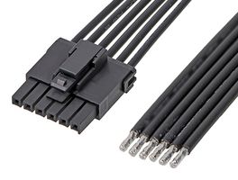 217466-1052 Cable, 5P Ultra-Fit Rcpt-Free End, 11.8" Molex