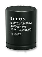 B41252B8688M060 Cap, 6800UF, 63V, Alu Elec, Snap-In EPCOS