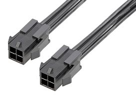 214757-2042 WTB Cord, 4P Micro-Fit Plug/Plug, 11.8" Molex