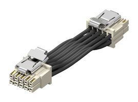 MMSD-03-24-L-06.00-D-K-LDS Cable Assembly, 6Pos, IDC Rcpt, 152mm Samtec