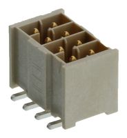 IPL1-104-02-L-D-K Connector, Header, 8Pos, 2Row, 2.54mm Samtec