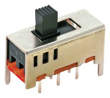 1825255-1 Slide SW, SPDT, 03A, 125VAC Alcoswitch - Te Connectivity