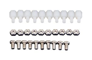 FIT0065 Nylon Screw, 6mm, Pcb Pack Of 10 DFRobot