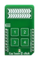MikroE-3786 Cap Touch 5 Click Board MikroElektronika