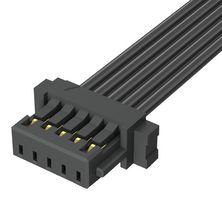 S1SS-04-28C-gf-06.50-L WTB Cable, Crimp Rcpt-Free End, 165.1mm Samtec