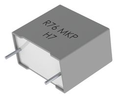 R76UR3100SE30K Cap, 0.1µF, 2 kV, 10%, PP, Radial Kemet