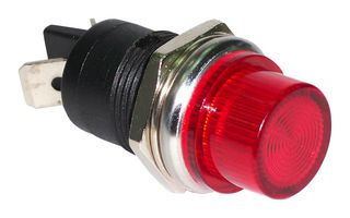 MCR9-124LB-01-R LED Indicator, Red, 16.2mm, 0.02A, 12VDC multicomp Pro