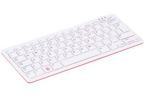 RPI-KEYB (PT)-Red/White Keyboard, Red/White - Portugal, RPI Raspberry-Pi