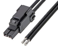 217466-1022 Cable, 2P Ultra-Fit Rcpt-Free End, 11.8" Molex