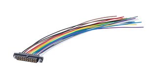 M80-FC22068F2-0150L Cable ASSY, WTB Rcpt-Free End, 150mm Harwin