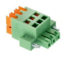 691359340006 Terminal Block, Pluggable, 6Pos, 20AWG Wurth Elektronik