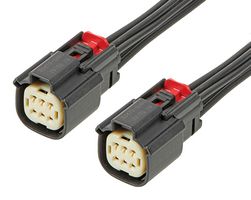 2162851063 WTB Cable, 6P MX150 Rcpt-Rcpt, 23.6" Molex