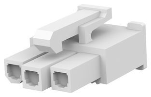 1586106-3 Connector Housing, Rcpt, 3Pos, 4.2mm Amp - Te Connectivity