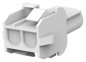 1-1703062-2 Connector Housing, Rcpt, 2Pos, 6.35mm Amp - Te Connectivity