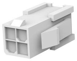 794953-4 Connector Housing, Plug, 4Pos, 4.2mm Amp - Te Connectivity