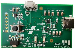 FUSB302TGEVB EVAL BOARD, USB TYPE-C CONTROLLER W/PD ONSEMI