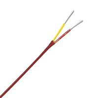 TT-K-22S-25 THERMOCOUPLE WIRE, TYPE K, 22AWG, 7.62M OMEGA