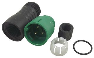 99-9105-70-03 Plug, Free, 4-6mm, Green, 3WAY Binder