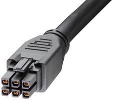 245136-0620 Cable ASSY, Mega-Fit 6P Rcpt-Rcpt, 2m Molex