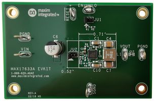 MAX17633AEVKIT# Eval Board, Synchronous Buck Converter Maxim Integrated / Analog Devices