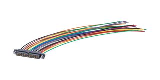 M80-FC22668F2-0150L Cable ASSY, WTB Rcpt-Free End, 150mm Harwin