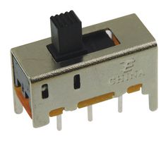 1825289-1 Slide SW, DPDT, 03A, 125VAC Alcoswitch - Te Connectivity