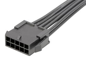 214758-2103 WTB Cord, Micro-Fit Plug/Free End, 23.6" Molex