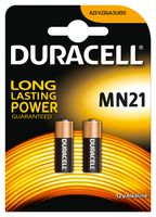 MN21 Battery, MN21, 33MAH, 12V, Pk2 Duracell