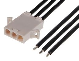 216293-1031 Cable ASSY, 3P WTB Plug-Free End, 5.9" Molex