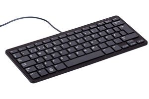 RPI-KEYB (Se)-Black/Grey Keyboard, Black/Grey - Sweden, RPI Raspberry-Pi