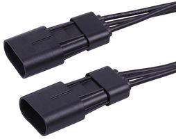 216622-1033 WTB Cable, 3P Squba Plug-Plug, 23.6" Molex