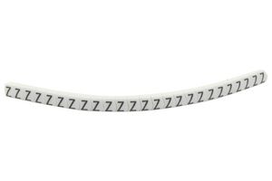 901-11099 Cable Marker, Pre Printed, Pvc, White HELLERMANNTYTON