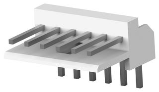 171826-6 WTB Conn, R/A Header, 6Pos, 1ROW, 2.5mm Amp - Te Connectivity