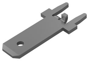 1217124-1 Pcb Terminal, 4.75mm X 0.81mm, Brass Amp - Te Connectivity