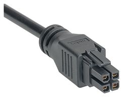 245132-0410 Cable ASSY, 4Pos, Rcpt-Rcpt, 3.3ft Molex