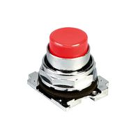 10250T101 Actuator, Pushbutton Switch, Black Omega
