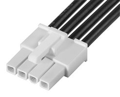 215323-1043 WTB Cable, 4Pos Plug-Free End, 600mm Molex