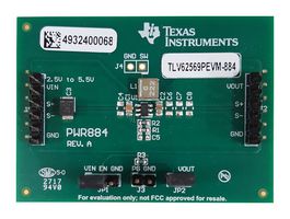 TLV62569PEVM-884 . Eval Board, Synchronous Buck Converter Texas Instruments