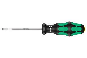 05008061001 Slotted Screwdriver, Tip 6mm, 100mm Wera