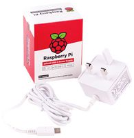 SC0212 RPI Power Supply USB-C-5.1V/3a, Uk White Raspberry-Pi