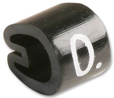 6171000 Cable Marker, Z13, 0, Blk, Pk100 Raychem - Te Connectivity