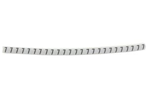 901-11022 Cable Marker, Pre Printed, Pvc, White HELLERMANNTYTON